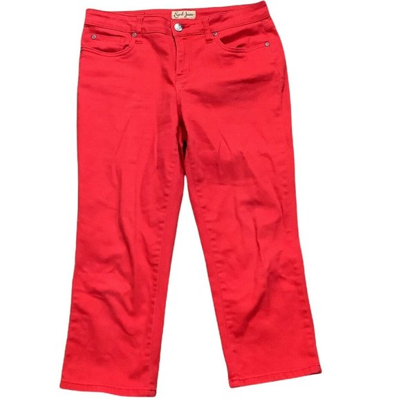 Earl Jeans Denim - Earl Red Capri Womens Size 10 Regular Fit High Rise